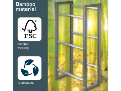 Bomoe Mattis Getränkeregal Anthrazit