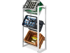 Bomoe Mattis Getränkeregal Weiß