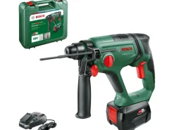 Bosch 18 V Akku-Bohrhammer Bosch Universal Hammer 18V inkl. 4 Ah Akku mit Koffer