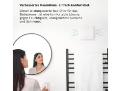 Bosch Badventilator Fan 1500 W 100 Weiß-Glänzend