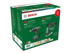 Bosch 18V Akku-Schlagbohrschrauber EasyImpact 18V-40 + Stichsäge EasySaw 18V-70