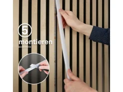 Briloner LED Band Pimp your Panel Ergänzungs-Set Dimmbar CCT 2,6 m Weiß