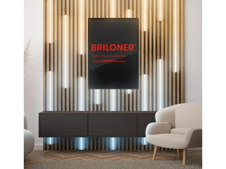 Briloner LED Band Pimp your Panel Ergänzungs-Set Dimmbar CCT 2,6 m Weiß