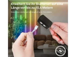 Briloner LED Band Pimp your Panel Starter-Set Fernbedienung Dimmbar RGB+W 2,6 m
