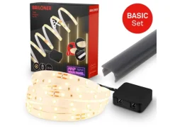 Briloner LED Band Pimp your Panel Starter-Set Warmweiße Lichtfarbe 2,6 m