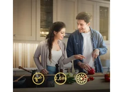 Briloner LED Band Pimp your Panel Ergänzungs-Set Warmweiße Lichtfarbe 2,6 m Weiß