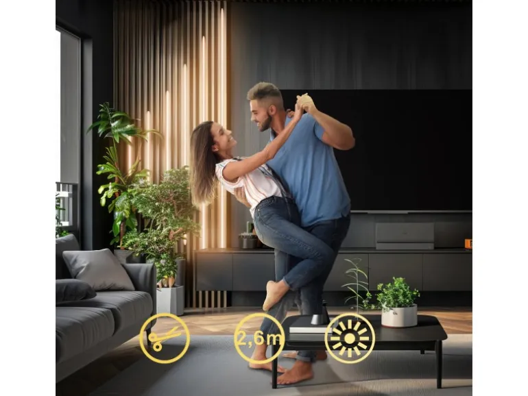 Briloner LED Band Pimp your Panel Ergänzungs-Set Warmweiße Lichtfarbe 2,6 m Weiß