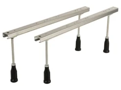 Calmwaters Rechteckwanne Modern Square 170x75 cm Set Wannenfuß & Ablaufgarnitur 99000284