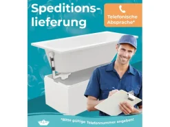 Calmwaters Rechteckwanne Original 170x75 cm Set Wannenträger & Ablaufgarnitur 99000088