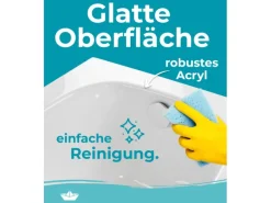 Calmwaters Rechteckwanne Original 170x75 cm Set Wannenträger & Ablaufgarnitur 99000088