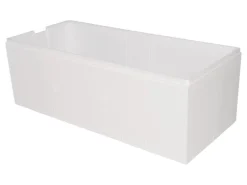 Calmwaters Rechteckwanne Original 170x75 cm Set Wannenträger & Ablaufgarnitur 99000088