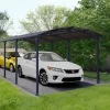Canopia Carport Arcadia 8500 Anthrazit 360 cm x 860 cm