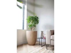 Capi Übertopf "Waste Rib NL" Terrazzo Beige 34 x 46 cm