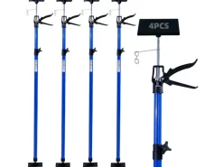 CCLIFE 4 Stück Deckenstütze Montagestütze Einhandstütze 115-290 cm Belastbar Bis 30 kg