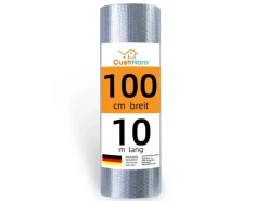 CCLIFE Isolante Termico Riflettente 1x10m 3-4mm Isolante Termoriflettente Termosifoni Bolla Lamina Isolante Pannelli isolanti Termici 10㎡