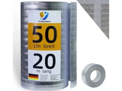 CCLIFE Isolante Termico Riflettente Ritardante di Fiamm 0.5x20m 3-4mm Isolante Termoriflettente Termosifoni Bolla Lamina 10㎡