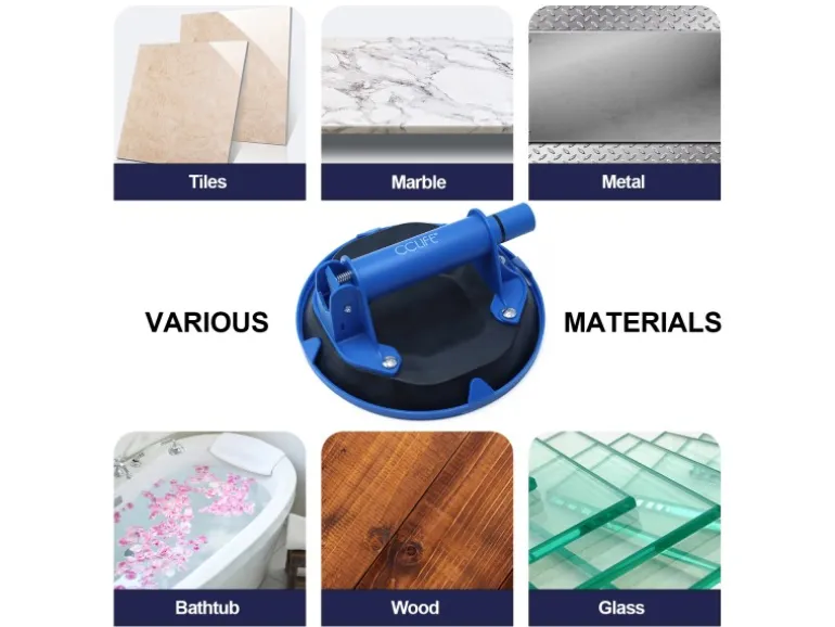 CCLIFE Saugheber Vakuum Glasheber Glass Lifters 100KG Tragkraft Vakuum-Glasheberfor Car Window Marble