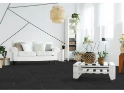 Check Bodenfliese Quarzkomposit Matt 60 cm x 29,4 cm