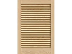 Classen Lamellentür Kiefer Roh 61,5 cm x 49,4 cm x 2,1 cm