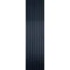 Colortree Akustikpaneele Wandpaneele Schwarz Metall Wasserdicht Akustik Dämmend 4 Stück Ungefähr 260x16,5cm