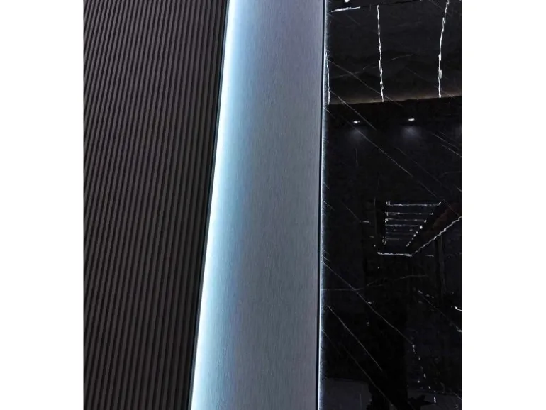 Colortree Akustikpaneele Wandpaneele Anthrazit Holz Wasserdicht Akustik Dämmend 4 Stück Ungefähr 260x16,5cm