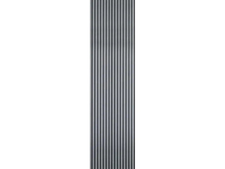 Colortree Akustikpaneele Wandpaneele Grau Gemasert Wasserdicht Akustik Dämmend 4 Stück Ungefähr 260x16,5cm