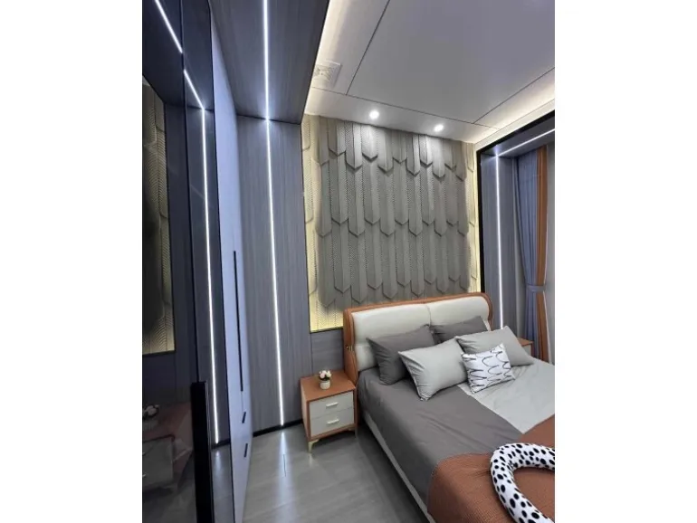 Colortree Akustikpaneele Wandpaneele Grau Gemasert Wasserdicht Akustik Dämmend 4 Stück Ungefähr 260x16,5cm