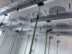 Colortree Wandpaneele Deckenpaneele Weiss Hochglanz Wasserdicht Dämmend ca.260x122cm 8mm Dick