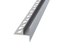 Dalsys Gefällekeil Zur Glasaufnahme 120cm x 19mm Rechts Edelstahl Silber