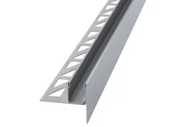 Dalsys Gefällekeil Zur Glasaufnahme 200cm x 19mm Rechts Edelstahl Silber