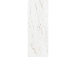 Decoflooring SPC-Wandpaneel Marmor 260 cm x 90 cm Weiß-Gold