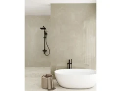 Decoflooring SPC-Wandpaneel 260 cm x 90 cm Marmor Beige