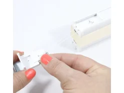 Deco-Raum Plissee Basic ohne Bohren 65x150cm Vanille Blickdicht Klemmfix