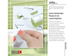 Deco-Raum Plissee Basic ohne Bohren 70x150cm Hellgrün Blickdicht Klemmfix