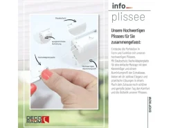 Deco-Raum Plissee Basic ohne Bohren 45x150cm Weiß Blickdicht Klemmfix