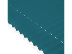 Deco-Raum Plissee Basic ohne Bohren 75x210cm Petrol Blickdicht Klemmfix