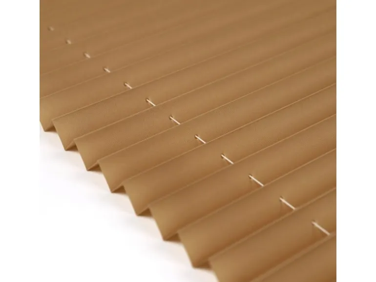 Deco-Raum Plissee Basic ohne Bohren 45x150cm Cappuccino Blickdicht Klemmfix