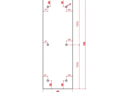 Dein Bau Projekt Glasvordach Olymp Milchglas VS-Glas 275 x 90 cm