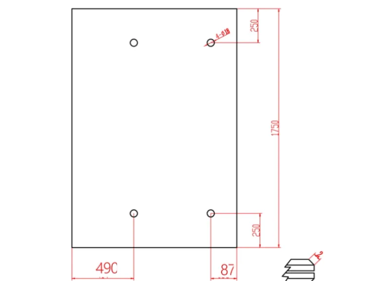 Dein Bau Projekt Glasvordach Elbrus Klarglas VS-Glas 175 x 120 cm