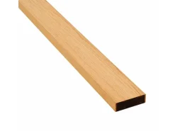 Denpanels Abschlussleiste Kern Schwarz 300 cm x 6,5 cm Eiche Geölt FSC®