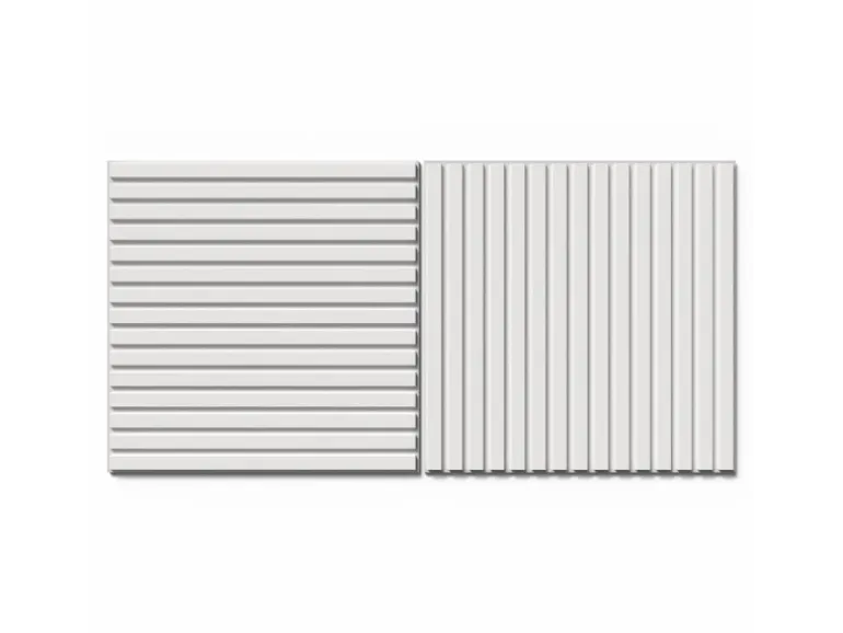 DenPanels Akkustikpanel 60 cm x 60 cm x 2 cm Weiß