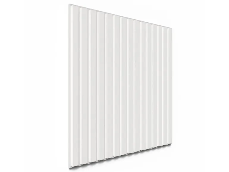 DenPanels Akkustikpanel 60 cm x 60 cm x 2 cm Weiß