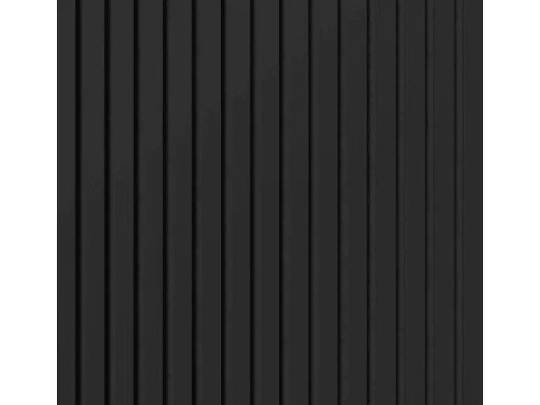 DenPanels Akkustikpanel 60 cm x 60 cm x 2 cm Schwarz