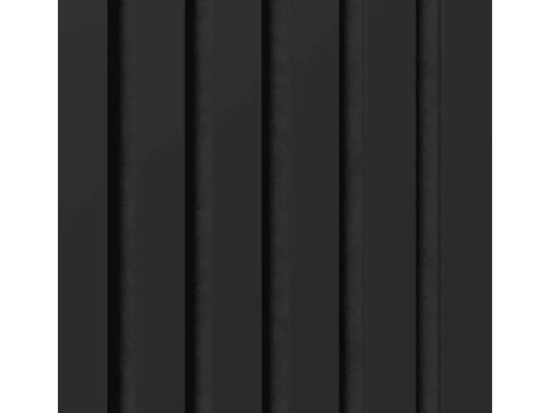 DenPanels Akkustikpanel 60 cm x 60 cm x 2 cm Schwarz