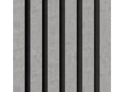 DenPanels Akkustikpanel 60 cm x 60 cm x 2 cm Betongrau