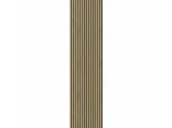 Denpanels Akustikpaneel Acu-Line Eiche Dunkel auf Melamin Filz 260 cm