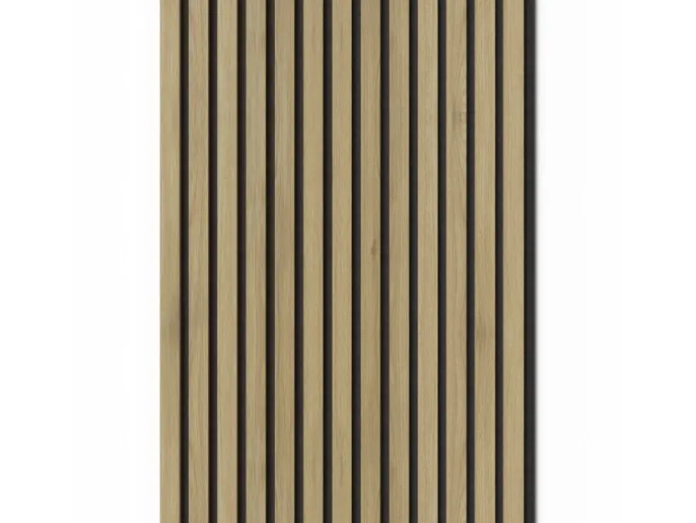 Denpanels Akustikpaneel Acu-Line Eiche Dunkel auf Melamin Filz 260 cm