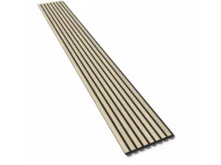 Denpanels Akustikpaneel Acu-Line Eiche Hell auf Melamin Filz 240 cm