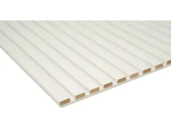 Denpanels Akustikpaneel Foliert 120 cm x 60 cm x 2 cm Weiß FSC®