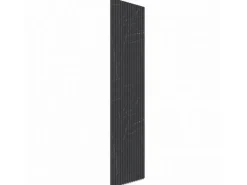 Denpanels Akustikpaneel Laminiert Marmor MDF 300 x 60 x 1,8 cm Schwarz